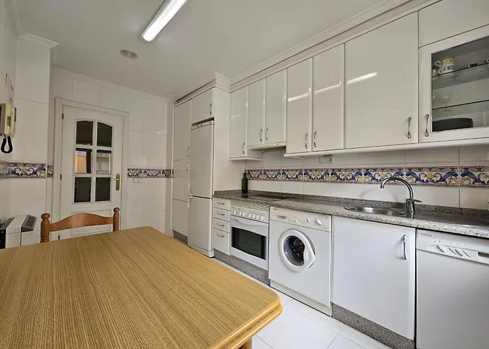 Estupendo En Silgar Con Piscina Apartment