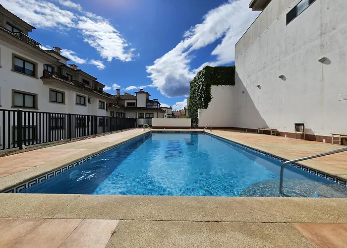 Estupendo En Silgar Con Piscina *